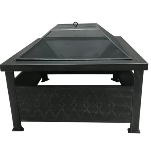 FIRE PIT WOOD SQ 34X34"