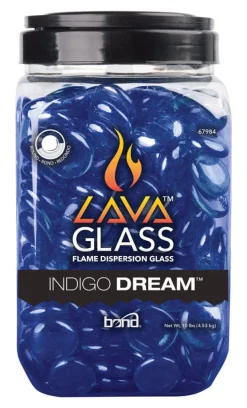Firepit Lavaglass Blu10#