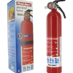 First Alert 2-1/2 lb Fire Extinguisher For Household OSHA/US Coast Guard Agency Approval (Pack of 4)