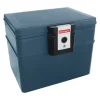 First Alert Steel Gray Key Lock Waterproof File Chest 0.62 cu. ft. Capacity, 13 H x 16.25 W in.