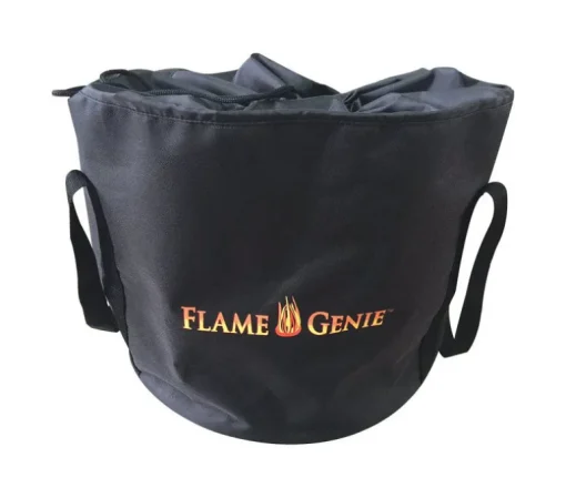 Flame Genie 15 in. H x 17 in. W x 17 in. L Black Fabric Fire Pit Cover