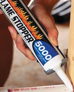 Flame Stopper Red Acrylic Latex Indoor Sealant 10 oz. 30 Linear ft. Coverage (Pack of 12)