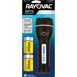 FLASHLIGHT 2D RUBR BLK