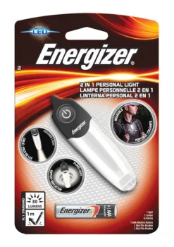 FLASHLIGHT PRSNL BLK/SIL