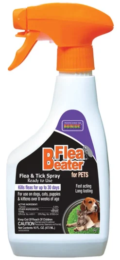 Flea/Tick Spray, 1-Pint