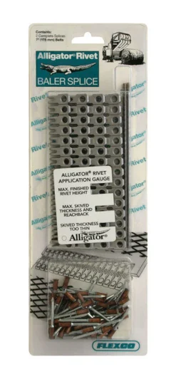 Flexco Stainless Steel Alligator Rivet Baler Splice