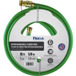 Flexon 5/8 in. D X 10 ft. L Medium Duty Leader Hose