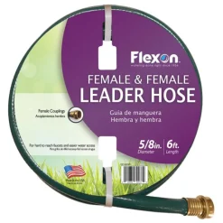 Flexon Female & Female 5/8 in. D X 6 ft. L Light Duty Leader Hose