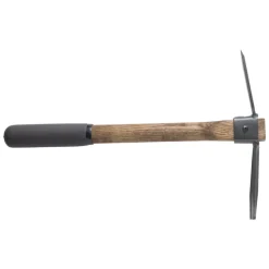 Flexrake Classic Flower & Vegetable 14 in. Wood Steel Tiller
