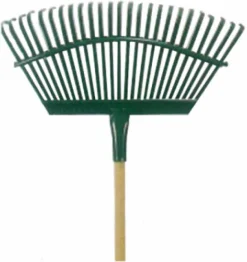 Flexrake 1W 48 Handle 19 Steel Head Lawn Rake (Pack Of 12)
