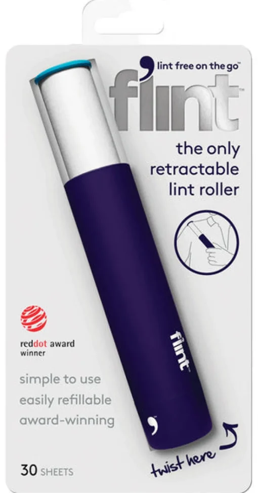 Flint Paper Lint Roller 3-1/2 in. W x 3-1/2 in. L (Pack of 6)