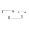 FLOATING SHELF WHT 3PC