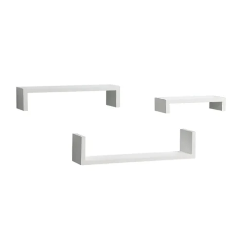 FLOATING SHELF WHT 3PC
