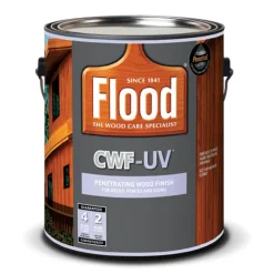 Flood CWF-UV Matte Cedar Water-Based Wood Finish 1 gal. (Pack of 4)