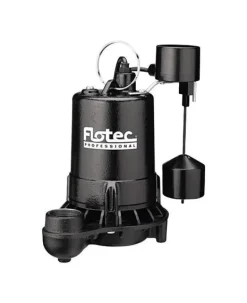 Flotec 3/4 HP 5,280 gph Cast Iron Vertical Float Switch AC Submersible Sump Pump