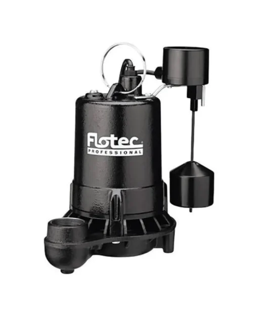 Flotec 3/4 HP 5,280 gph Cast Iron Vertical Float Switch AC Submersible Sump Pump
