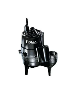 Flotec 1/2 HP 9000 gph Cast Iron Tethered Float Switch Sewage Pump