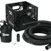 Flotec Stow and Flo 1/4 HP 2200 gph Thermoplastic Switchless Switch Bottom AC Utility Pump Kit