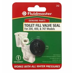 Fluidmaster Black Rubber Replacement Toilet Fill Valve Seal for Universal 400A