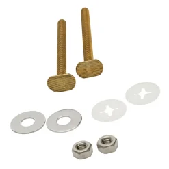 Fluidmaster Bowl to Floor Bolts Brass