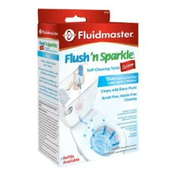 Fluidmaster Flush 'N Sparkle No Scent Continuous Toilet Cleaning System 1 oz Liquid