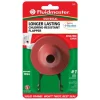 Fluidmaster Flush Valve Flapper Red Microban