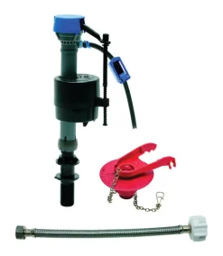 Fluidmaster Performax Fill Valve And Flapper Kit White Plastic