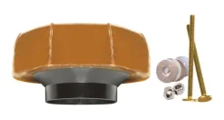 Fluidmaster Reinforced & Extra Thick Wax Ring Bronze Oil Rubbed