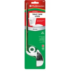 Fluidmaster Tank Lever Chrome Metal/Plastic For Universal