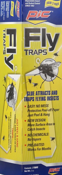 FLYING INSCT TRAPS 2PK