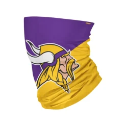 Foco Minnesota Vikings Gaiter Scarf Face Mask 1 pk