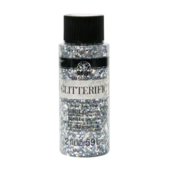 Folkart Glitterific Silver Hobby Paint 2 oz. (Pack of 3)