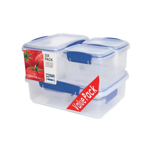 FOOD CNTNR SET ASST6PK