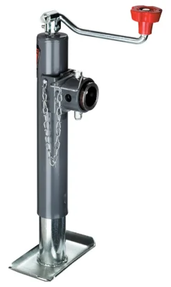 Foot Jack, Top Wind, Short Pin, 2,000-Lb.