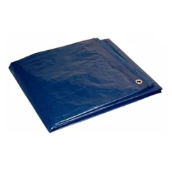 Foremost 16 ft. W X 20 ft. L Light Duty Polyethylene Tarp Blue