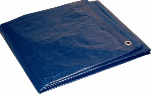 Foremost Dry Top 5 ft. W X 7 ft. L Light Duty Polyethylene Tarp Blue