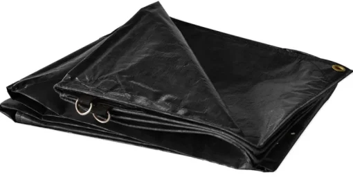 Foremost Dry Top 8 ft. W X 10 ft. L Heavy Duty Polyethylene Tarp Black