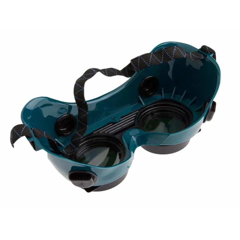 Forney 7 in. L x 3 in. W Welding Goggles Green 1 pk