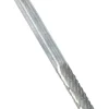 Forney 1/8 in. D Cylinder Burr Tungsten Carbide 1 pc