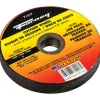 Forney 4-1/2 in. D X 7/8 in. Aluminum Oxide Metal Cutting Wheel 10 pk
