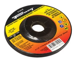Forney 4-1/2 in. D X 7/8 in. Aluminum Oxide Metal Cutting Wheel 5 pk