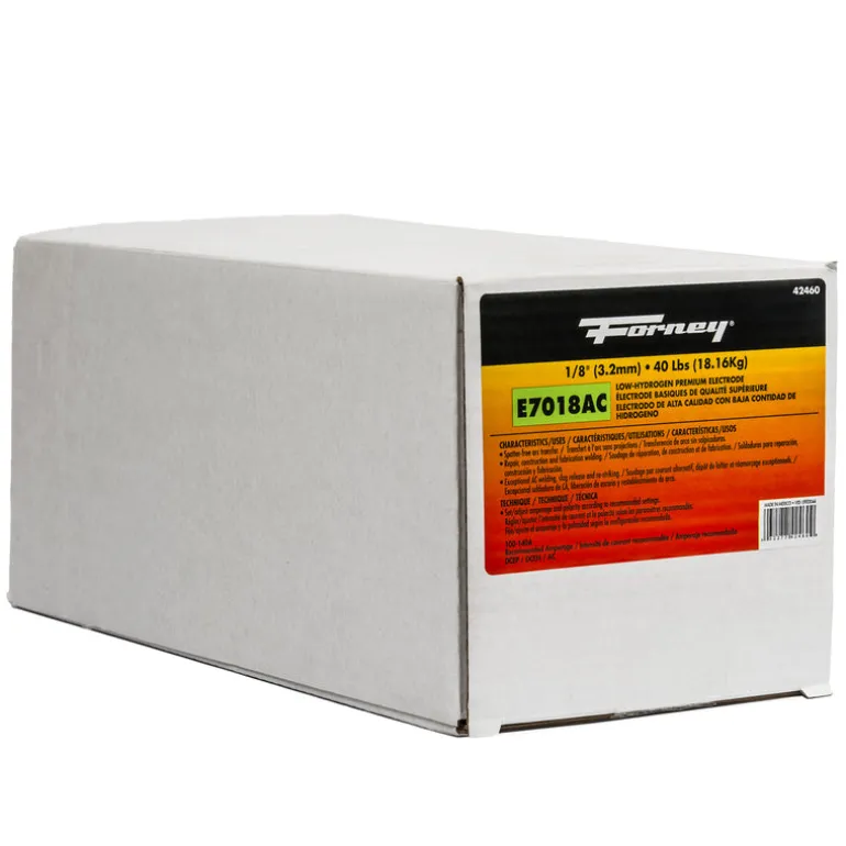 Forney 1/8 in. D X 15 in. L Mild Steel Low-Hydrogen Welding Electrodes 84000 psi 40 lb