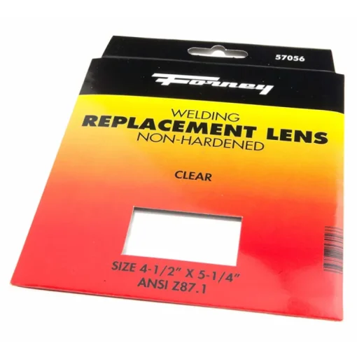 Forney 5.25 in. H X 4.5 in. W Glass Welding Helmet Cover Lens 1 pc