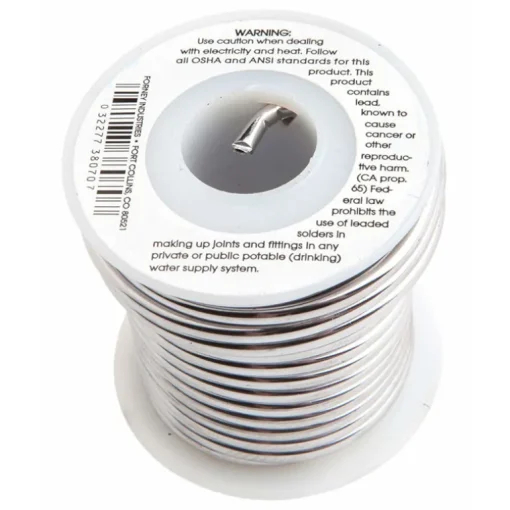 Forney 16 oz Rosin Core Solder Wire 1/8 in. D Lead/Tin/Antimony 1 pc