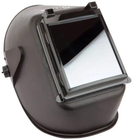 Forney Bandit III 5.25 in. H X 4.5 in. W Fixed Shade Traditional Welding Helmet #10 Black 1 pc