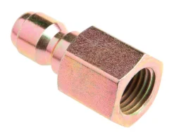 Forney Brass Air Coupler 1/4 in. Female X 1/4 in. 1 pc