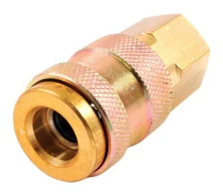 Forney Brass Universal Coupler 1/4 in. Female X 1/4 in. Female 1 pc