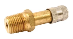 Forney Brass/Steel Tank Valve 1/8 in. Male 2 pc