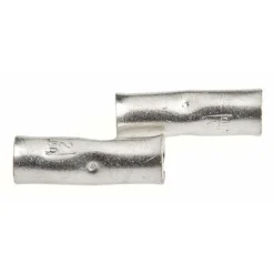 Forney Butt Connector Zinc-Plated 2 pk