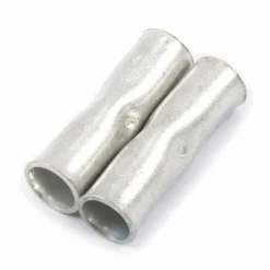 Forney Butt Connector Zinc-Plated 2 pk